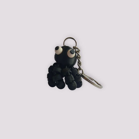 Octopus Keychain – Flexible 3D Printed Charm